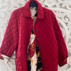 Red jacket